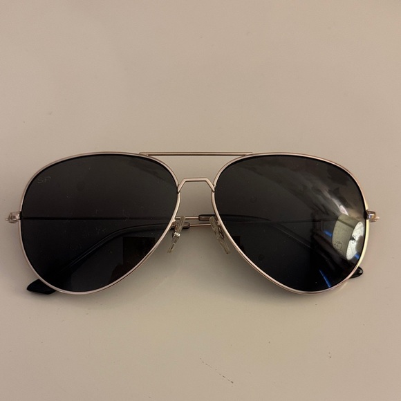 Shady Rays Accessories - Classic Black Aviator Sunglasses